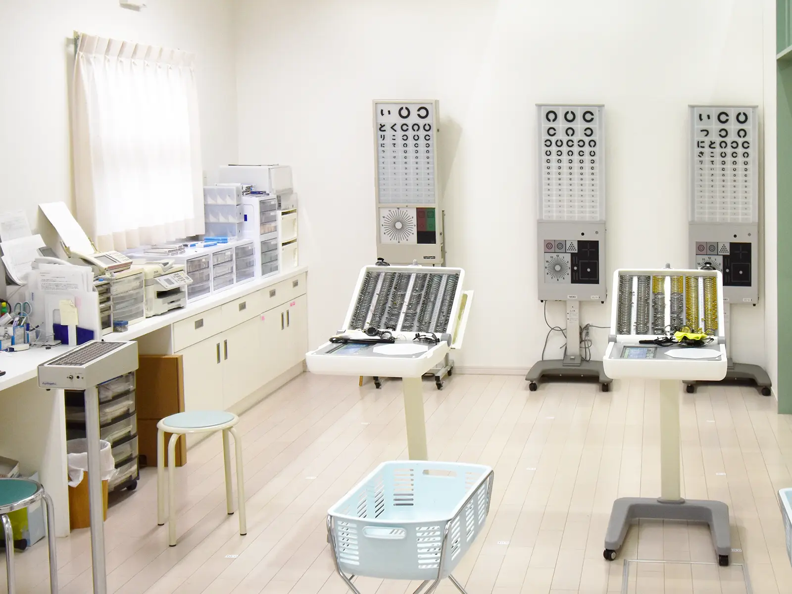 北川眼科医院の検査室の写真