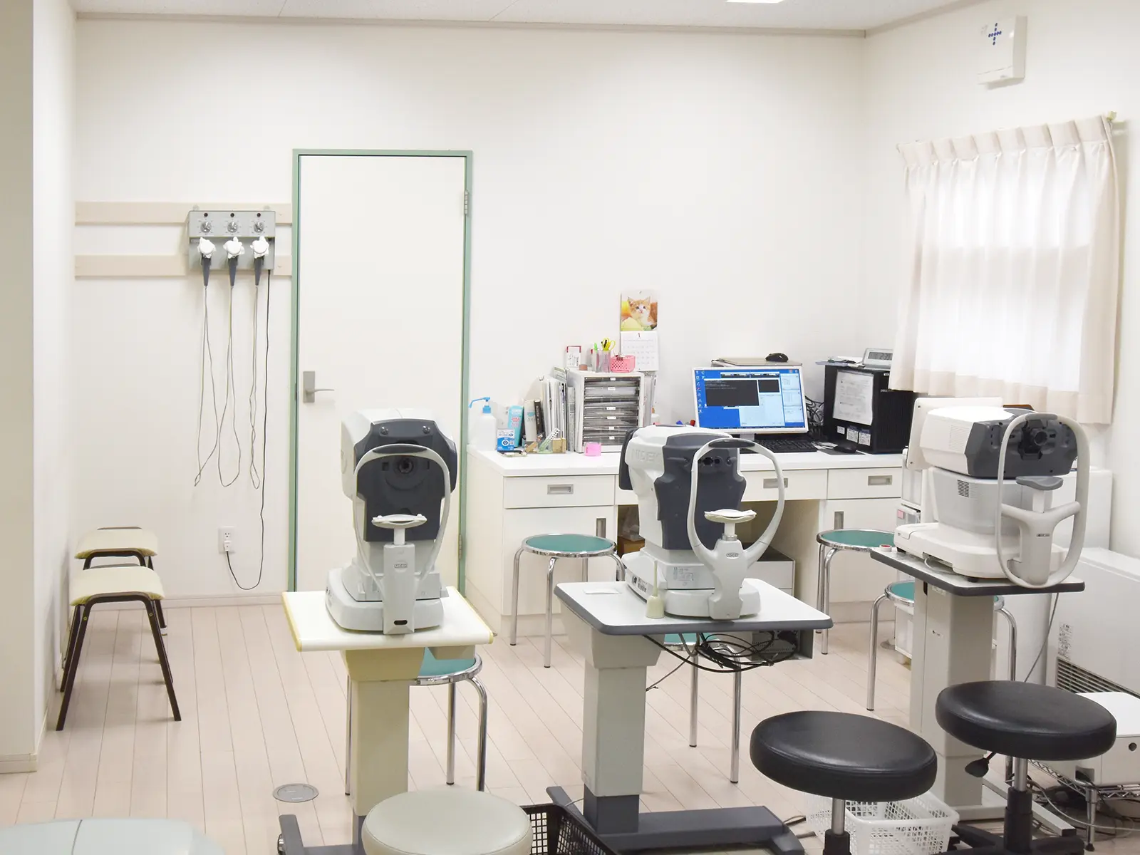 北川眼科医院の検査室の写真